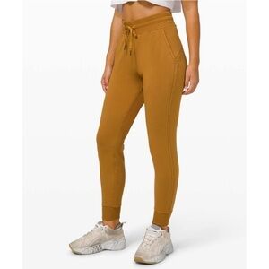 Lululemon Warm Down High Rise Jogger Modal Spiced Bronze Size 4
